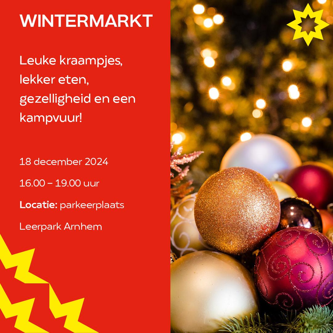 Wintermarkt Leerpark Arnhem